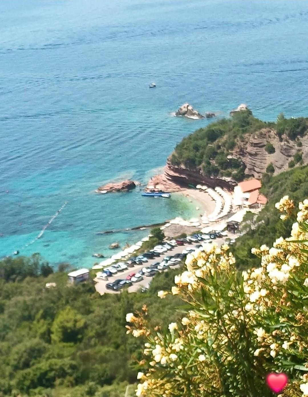 Apartments Dragisic Sveti Stefan Buitenkant foto